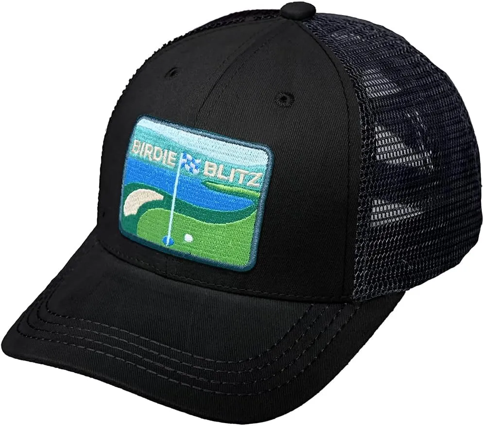Funky Junque Premium Mesh Trucker Hat - Adjustable Snapback Baseball Cap - Dad's Day Gift - Breathable Outdoor Retro Style