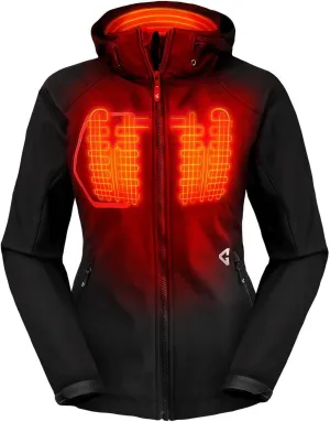 Gerbing Women's Torrid 2.0 Softshell Heated Jacket – 7V Battery Powered Heated Clothing – Winter Sports, Camping, Hunting