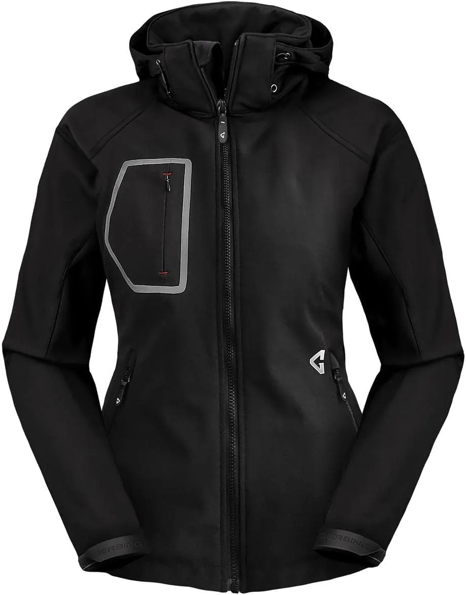 Gerbing Women's Torrid 2.0 Softshell Heated Jacket – 7V Battery Powered Heated Clothing – Winter Sports, Camping, Hunting
