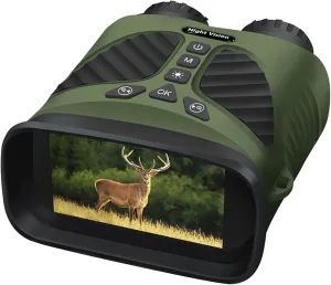 Goggles Infrared Binoculars 8X Digital Zoom with Rechargeable Lithium Battery for Camping Travel