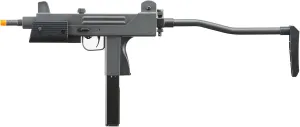 GoldenBall x HFC Airsoft Gas Powered Pistol w/Folding Stock - Black