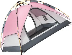 GOTOTOP Double Layer Tent, Wind Proof Great Ventilation Large Space Automatic Up Camping Tent for Fishing ()