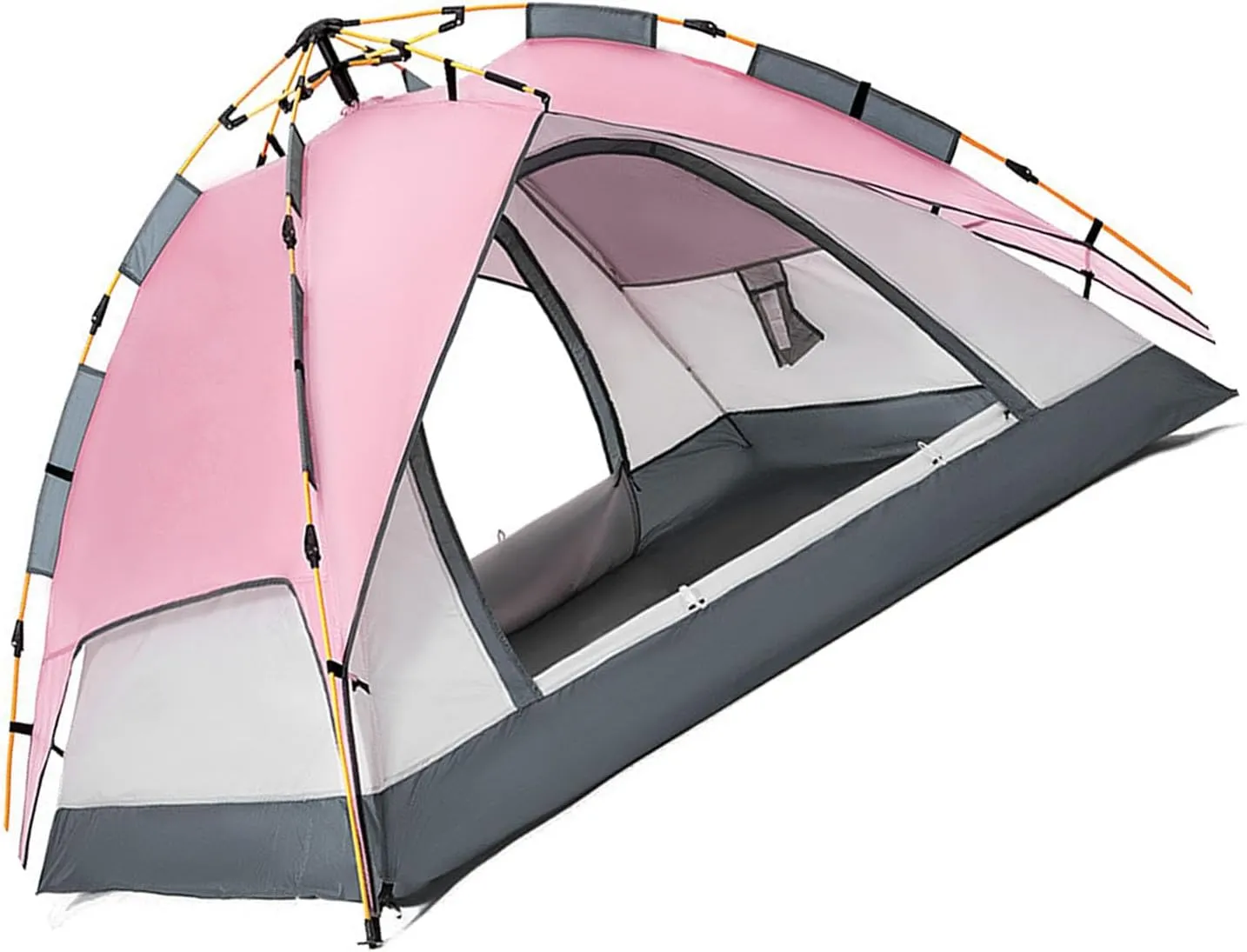 GOTOTOP Double Layer Tent, Wind Proof Great Ventilation Large Space Automatic Up Camping Tent for Fishing ()