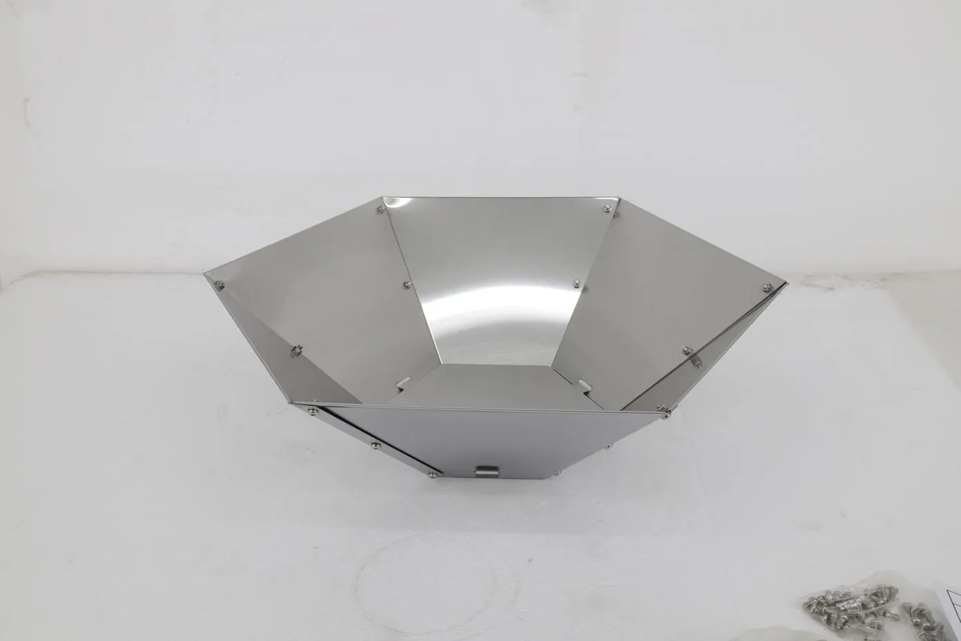 Greenlife Portable Camping Outdoor Fire Pit with Carry Bag - Stainless Steel