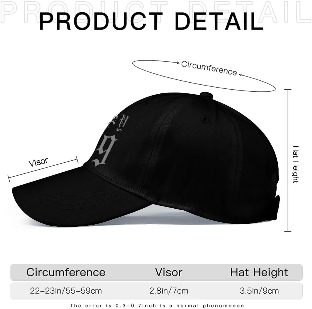 Grey 59 Skull RED Logo Band Baseball Cap Men Women Peak Cap Outdoor Casual Golf Dad Hat