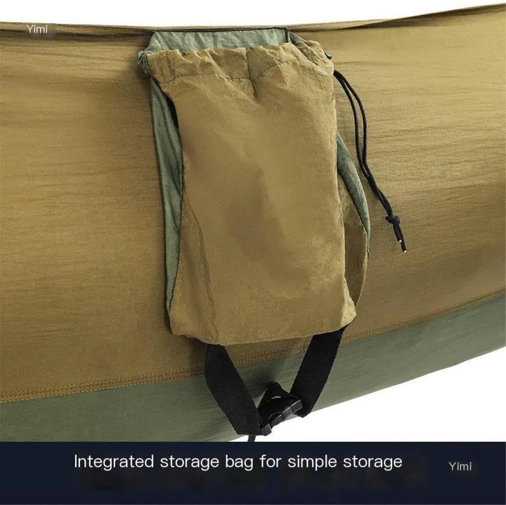 Hammocks Hammock Outdoor Camping Anti-Mosquito Outdoor Camping with Mosquito Net Breathable Hanging Tree Tent Camping Hammocks(E)