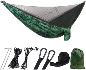 Hamock,Travel Hammock,Hammock Tent,Outdoor Hammock,Load Capacity is 200 Kg,Hammock with Mosquito Net for Outdoors, Camping, Backpacking, Hiking, Trekking