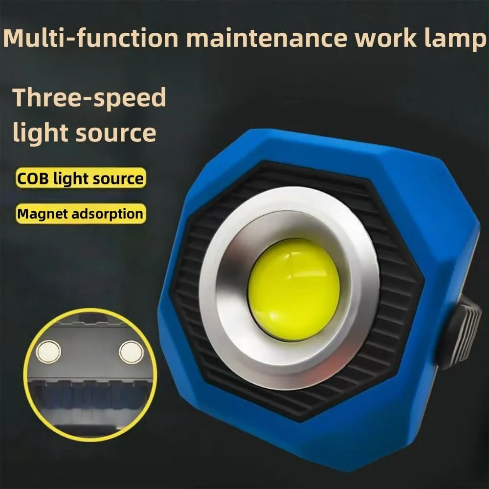 Handheld Flashlight Thousands of Lumen Super Bright LED Light Multiple Lighting Modes Ideal for Outdoor Camping, Running, and Hiking (Sapphire Blue,999LM)