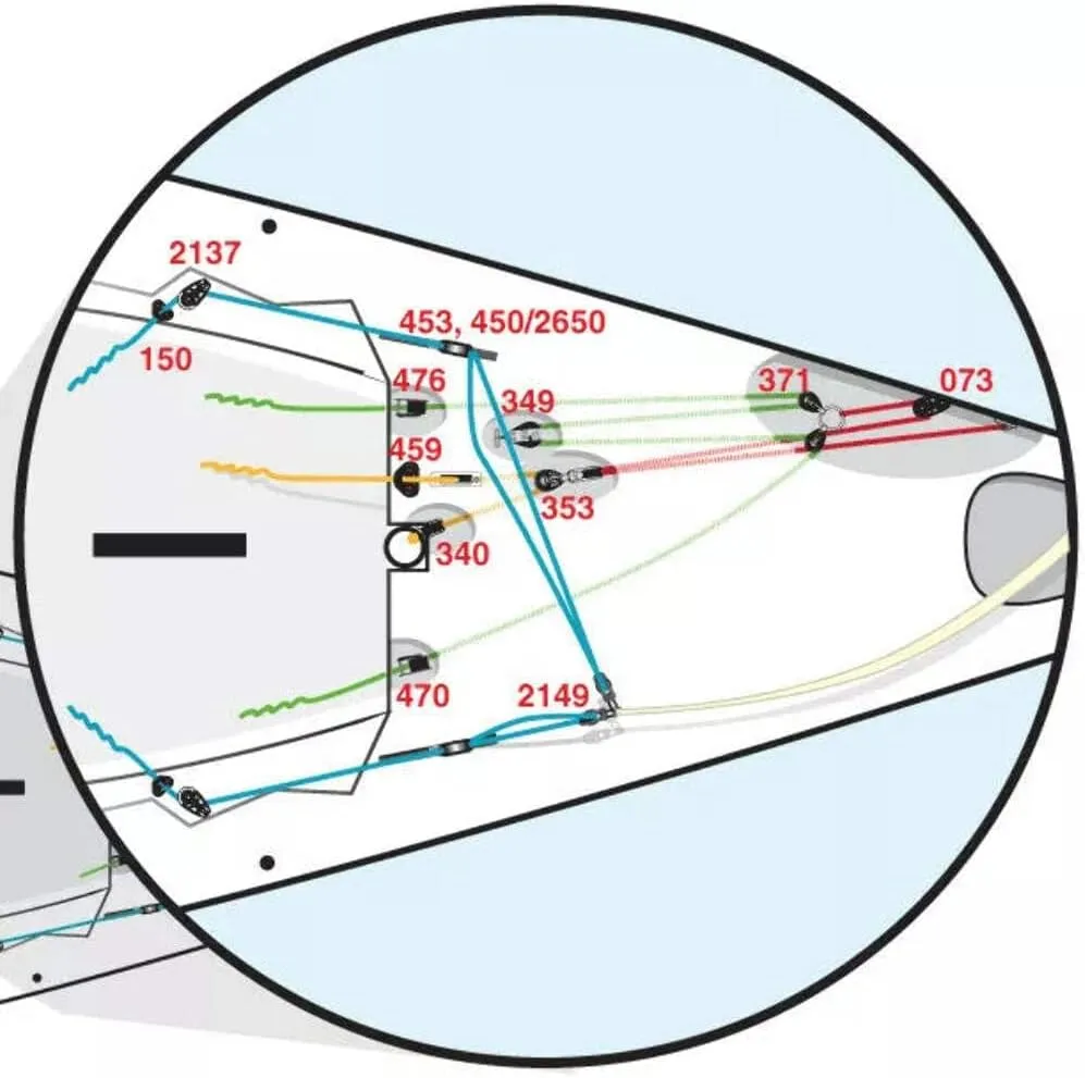 HARKEN Carbo Air Block | Premium Sailing and Sailboat Equipment