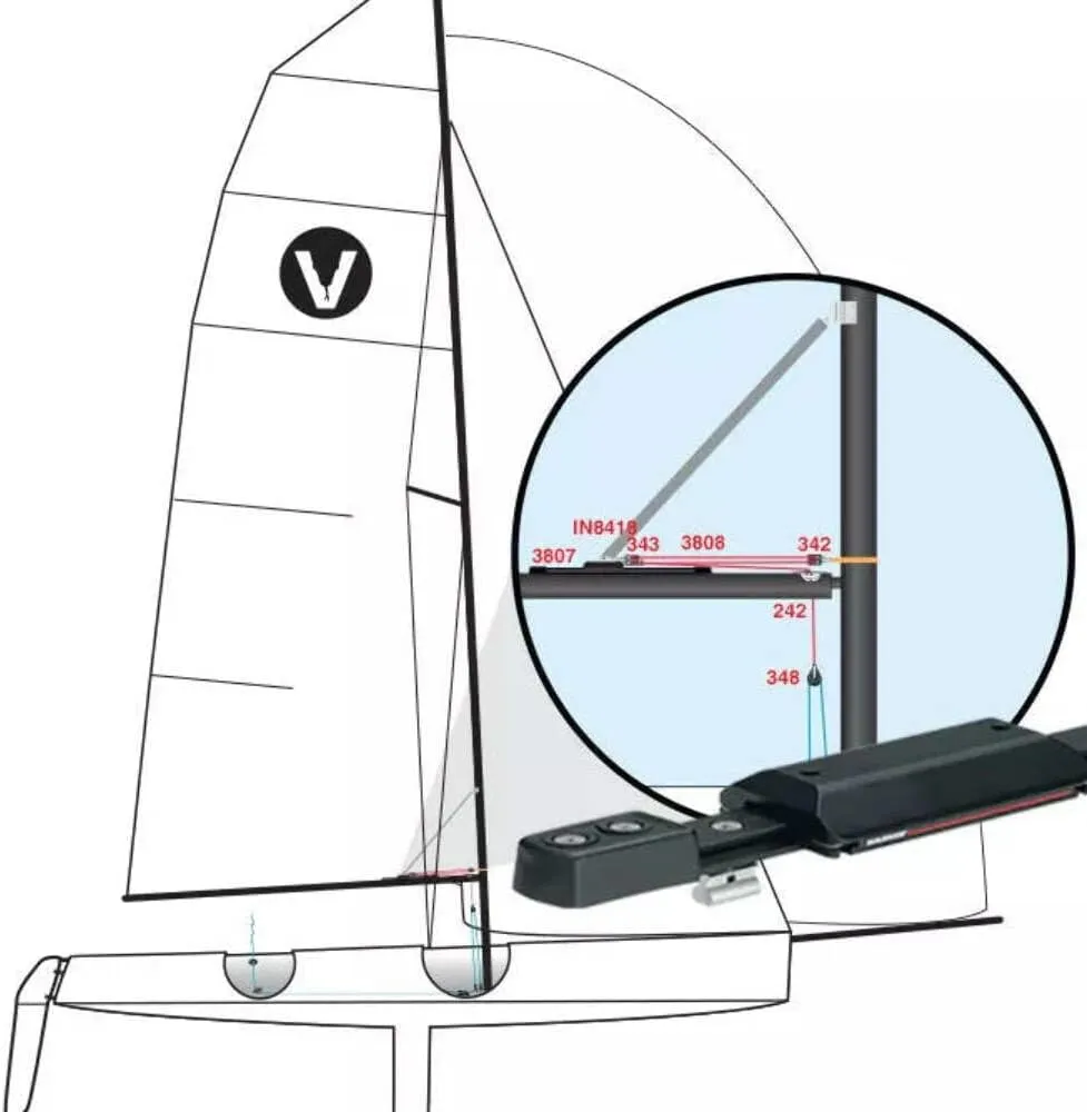 HARKEN Carbo Air Block | Premium Sailing and Sailboat Equipment