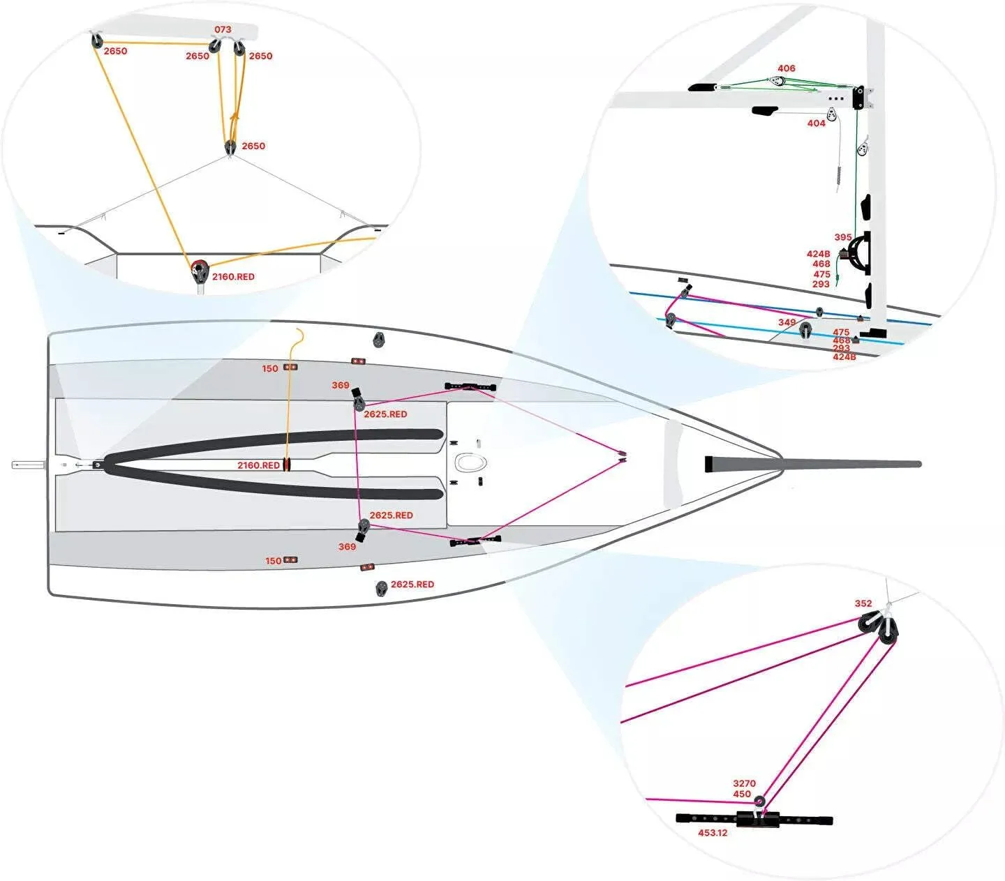 HARKEN Carbo Air Block | Premium Sailing and Sailboat Equipment