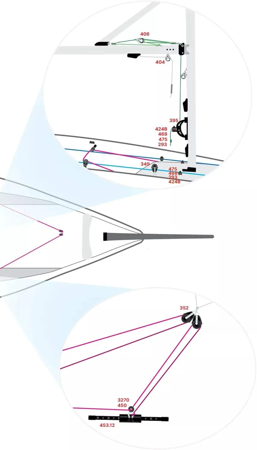 HARKEN Carbo Air Block | Premium Sailing and Sailboat Equipment