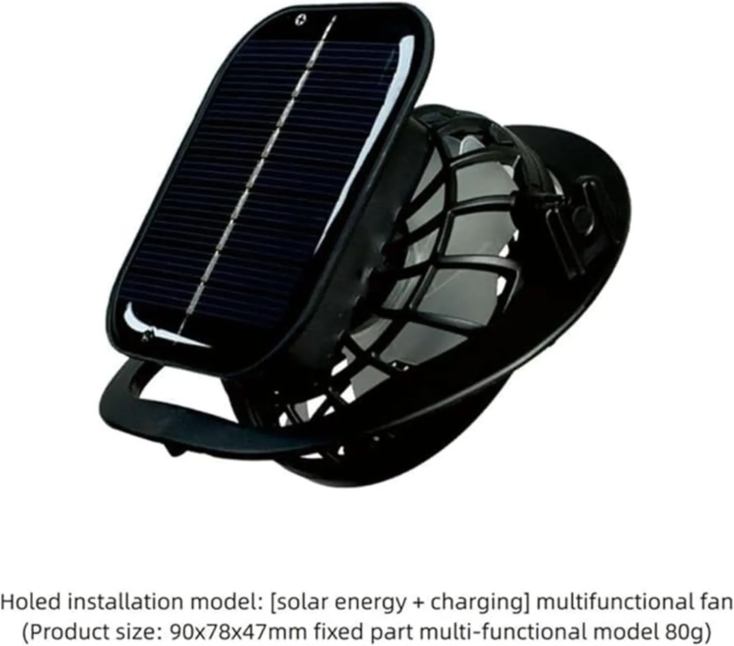Hat with Fans Solar Power, Solar Powered Fan Hat, Outdoor Cooling Cap for Hiking, Fishing, Camping