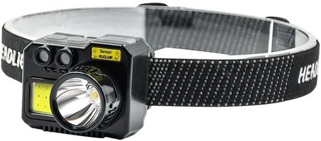 Headlight Fishing Special Night Fishing Strong Light Charging Head-Mounted Long-Life Portable Small Mine Outdoor Sensor Light