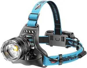 Headlight Strong Light Outdoor Charging Fishing Special Head-Mounted Night Fishing Induction Long-Life Miner's Lamp
