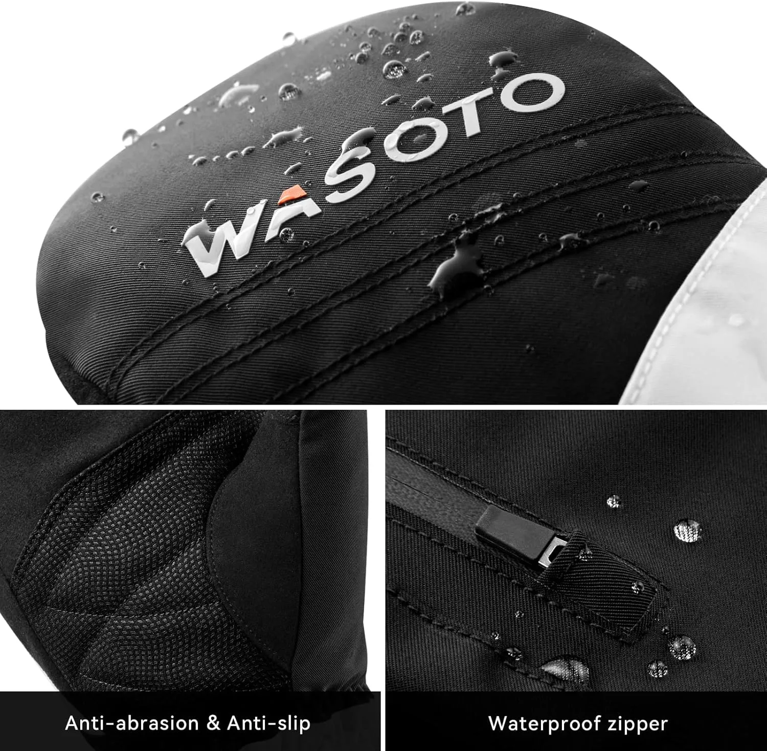 Heated Mittens Gloves for Women Men 7.4V Battery 22.2Wh Electric Rechargeable Waterproof Ski Gloves for Winter Outdoor Work Skiing Snowboarding Hiking Fishing Camping Raynaud