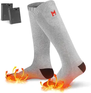 Heated Socks for Men Women, Battery Heated Socks, Electric Heated Socks for Camping Fishing Cycling Skiing Skating Hunting Hiking