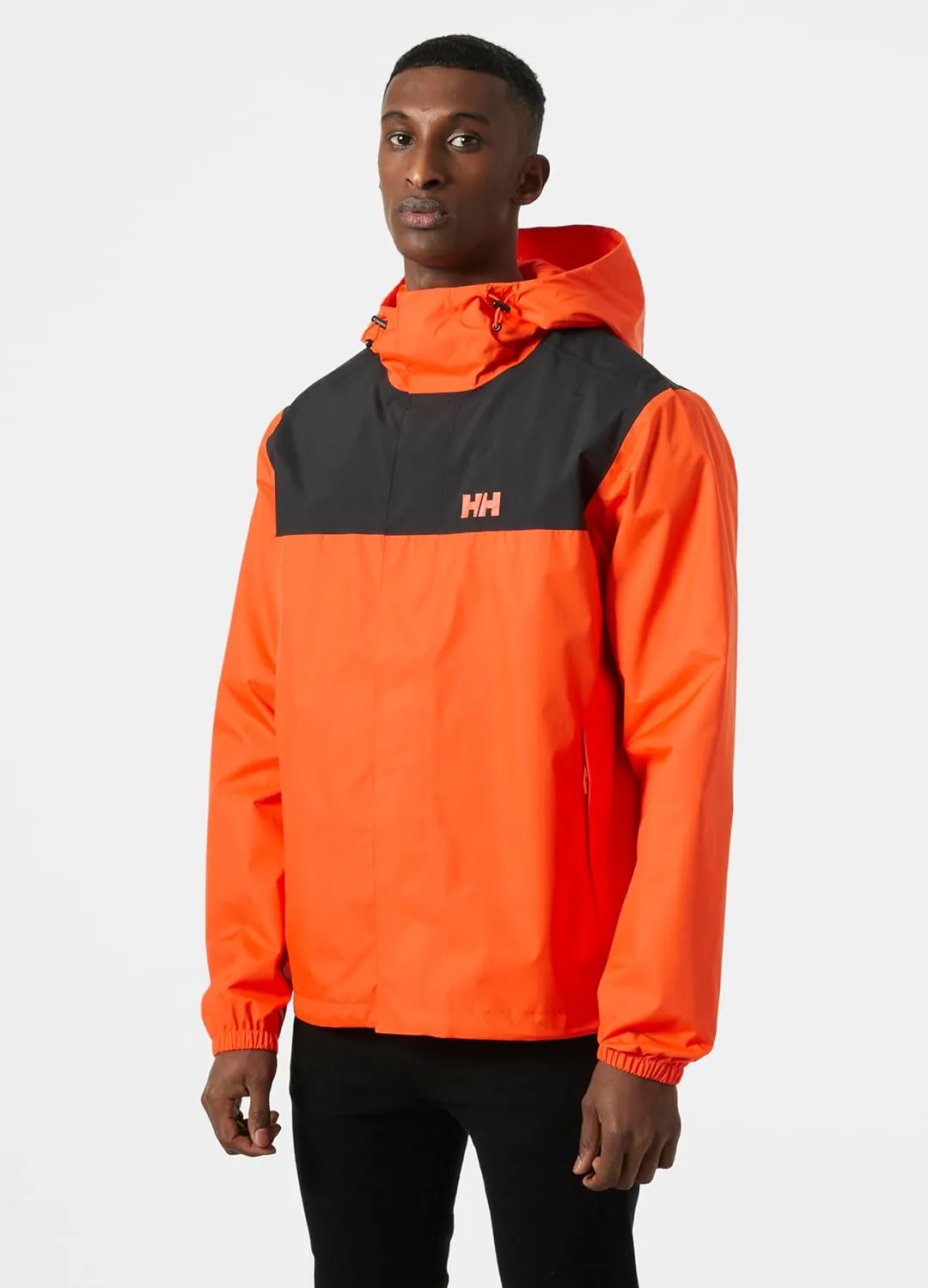Helly-Hansen Vancouver Rain Jacket - Men's Waterproof, Breathable, Adjustable Hood, Seam-Sealed