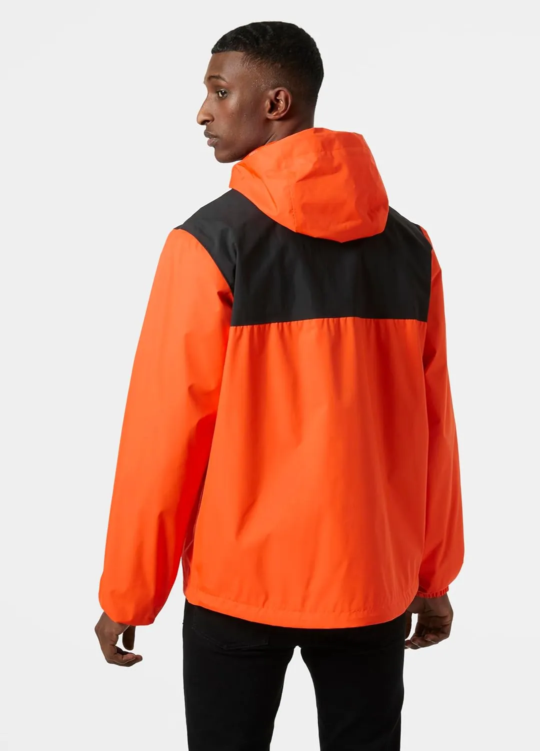 Helly-Hansen Vancouver Rain Jacket - Men's Waterproof, Breathable, Adjustable Hood, Seam-Sealed