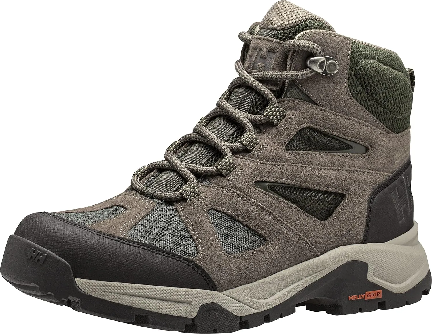 Helly-Hansen Womens Switchback Trail HT Lightweight Supportive Waterproof Hiking Boot, 730 Bungee Cord/Forest Night, 8F