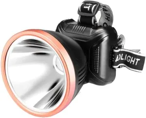 High-Brightness LED Headlight Long-Term Battery Life Strong Light Long-Range Charging Tube Bright Head-Mounted Coal Mine Lamp Home