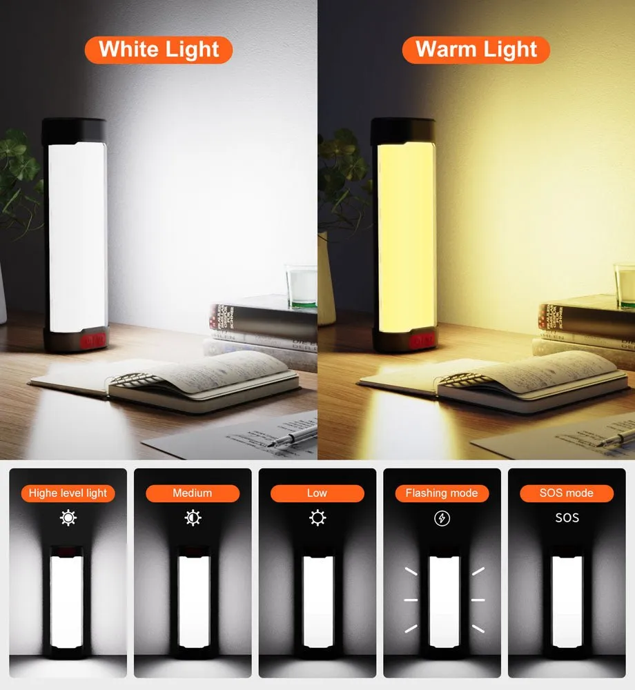 High-standard portable Camping lantern light light Solar camping solar rechargeable vintage Lightweight ES-L01 CRONY camping battery outdoor Clean-lined