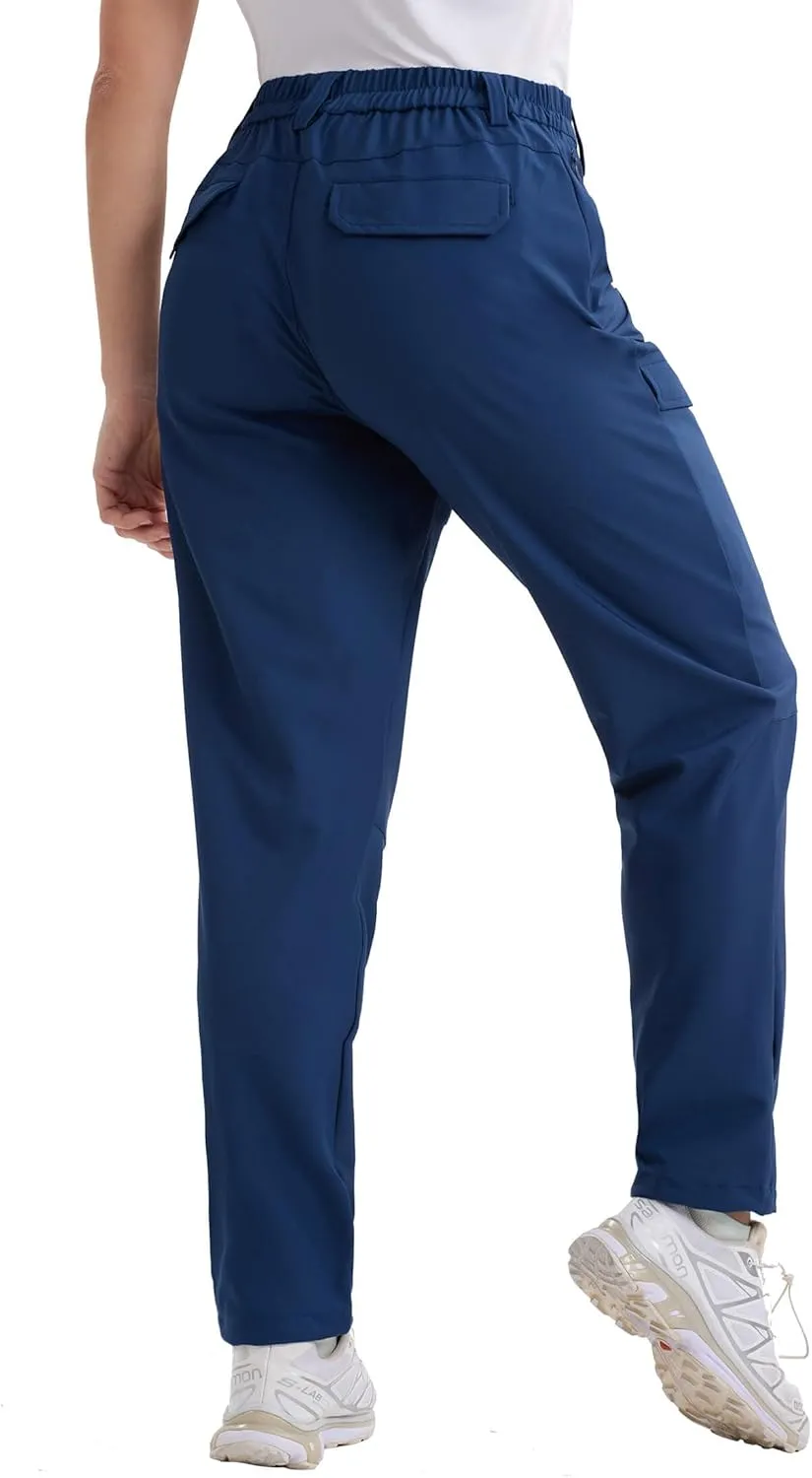 HOTSUIT Water Resistant Quick Dry Lightweight Elastic Waist Women's Hiking Pants