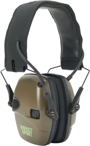Howard Leight Impact Sport Bluetooth Shooting Earmuff, Black, 21dB Noise Attenuation, Unisex-Youth/Adults