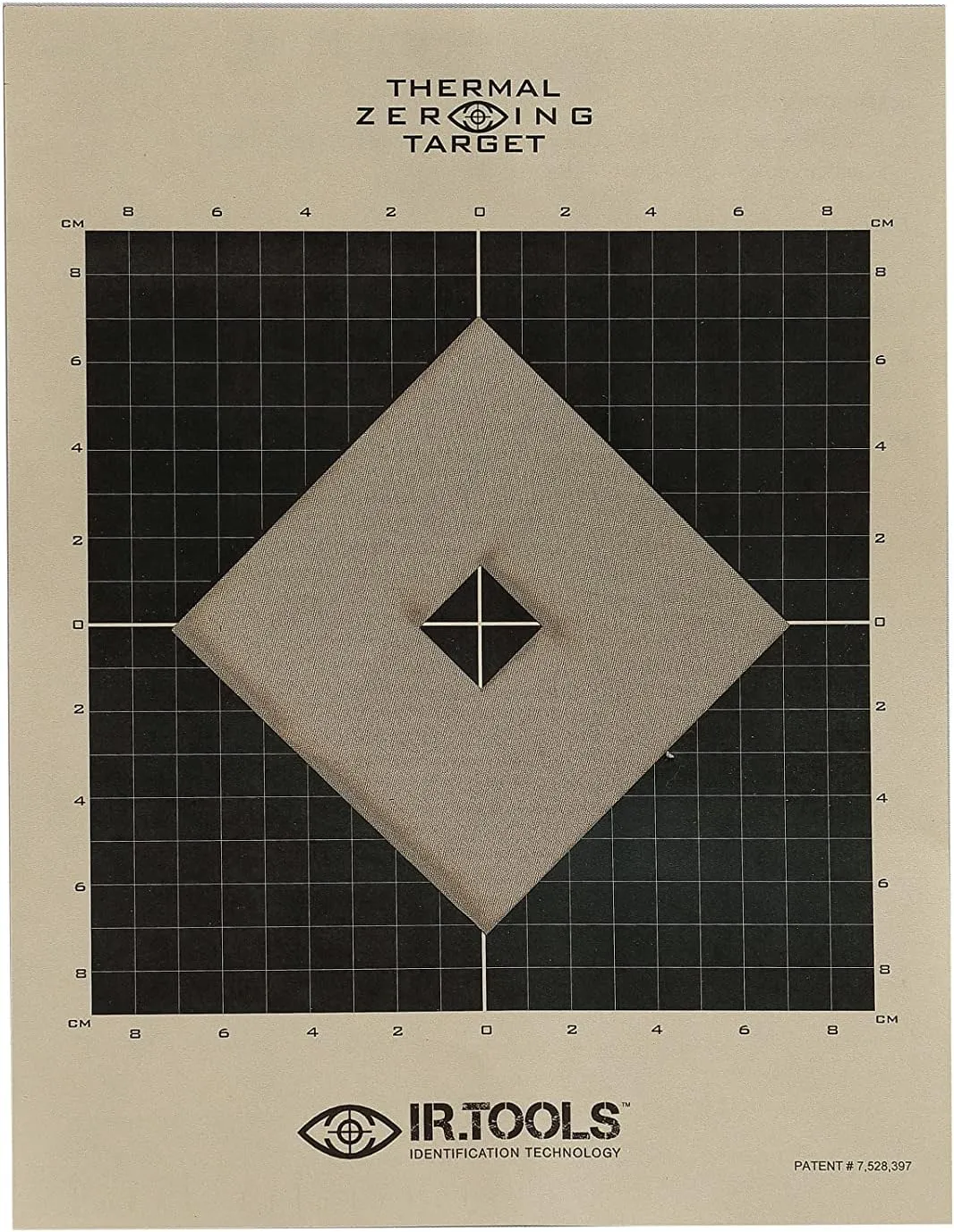 IR.Tools Upright Thermal Target, Outdoor/Indoor Thermal Targets to Sight in Your Thermal Scope, No Angle Needed