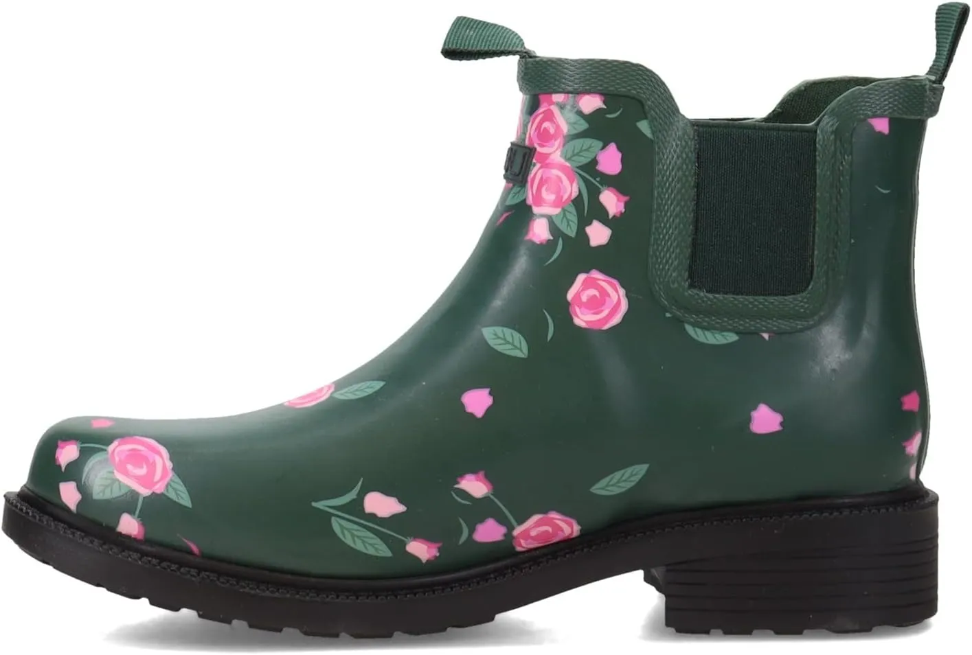Jambu JBU womens Chelsea Floral Rainboot