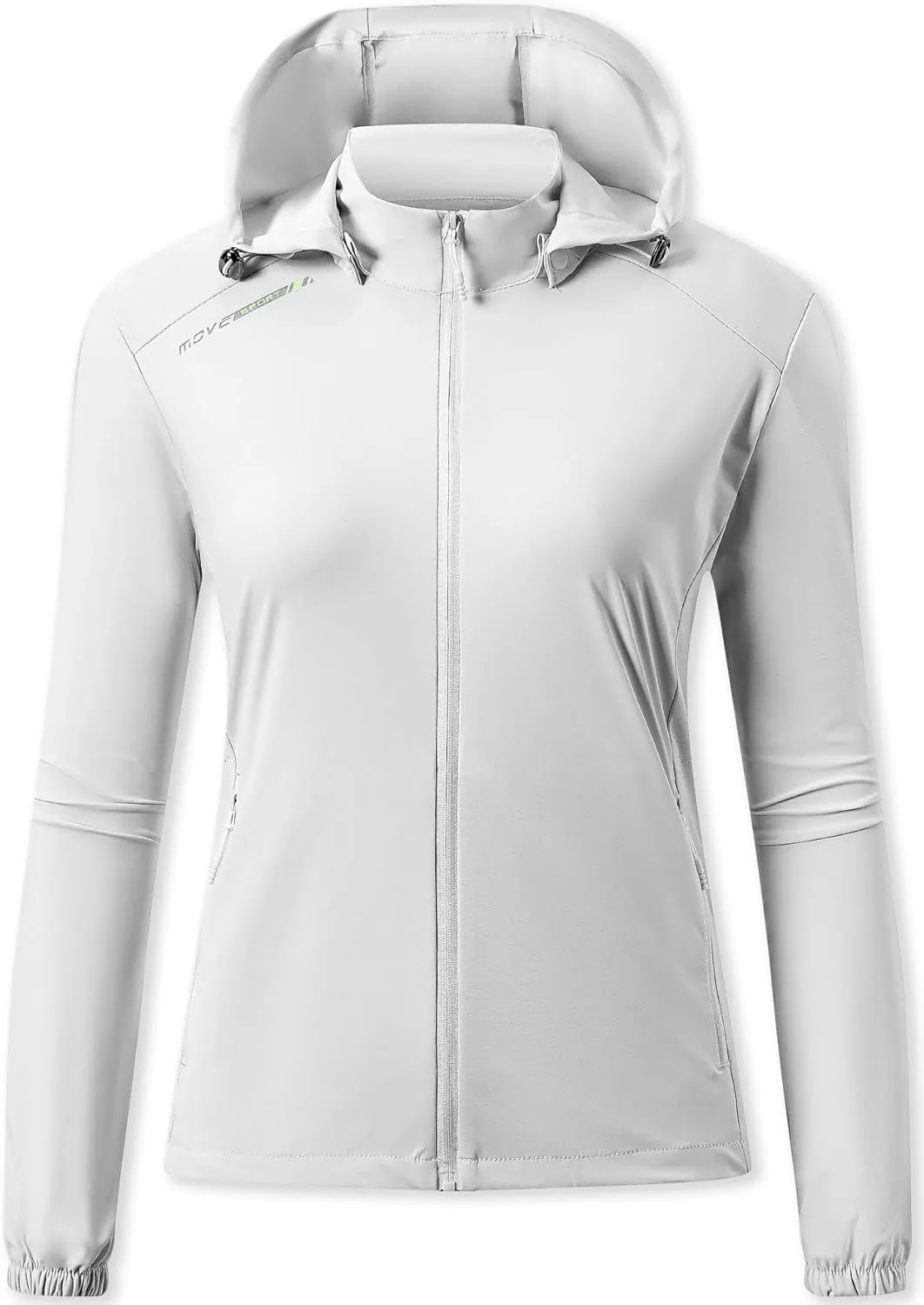 Joe Wenko Women's UPF 50  Sun Protection Athletic Jacket Pockets Long Sleeve Lightweight Cooling Shirts Hiking Outdoor