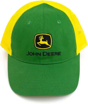 John Deere Mesh Adjustable Snapback Baseball Cap One Size