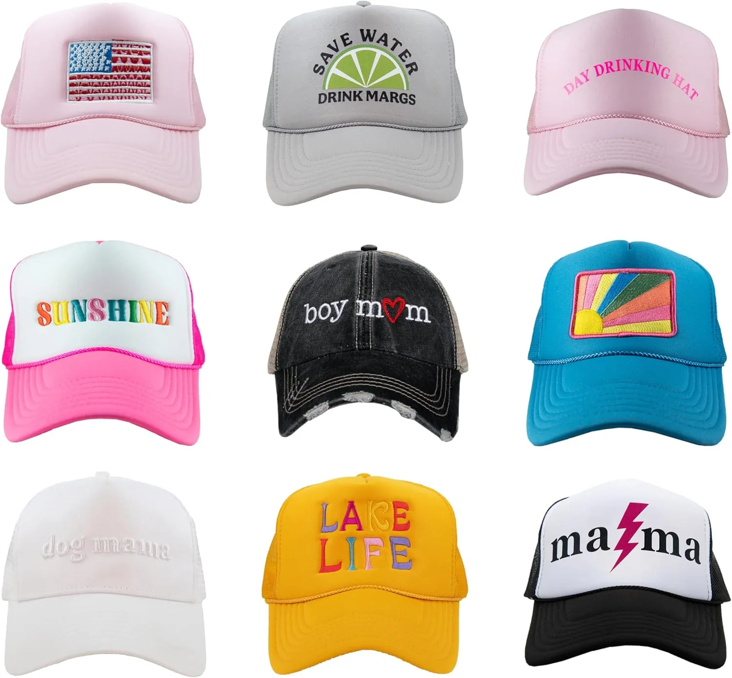 KATYDID Camping Life Baseball Hat - Trucker Hat for Women - Stylish Cute Ball Cap