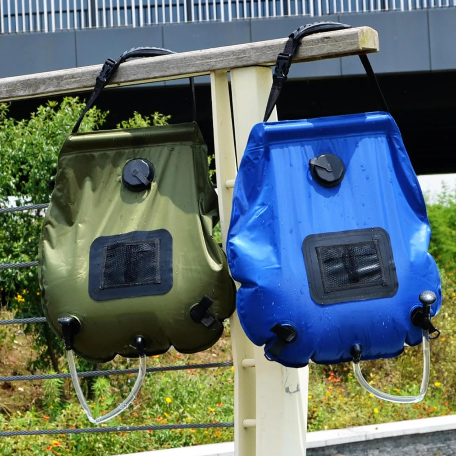 KAYNO Solar Shower Bags Outdoor self-Drive Camping hot Water Bag Portable Outdoor Drying Water Bath Water Bag 20L