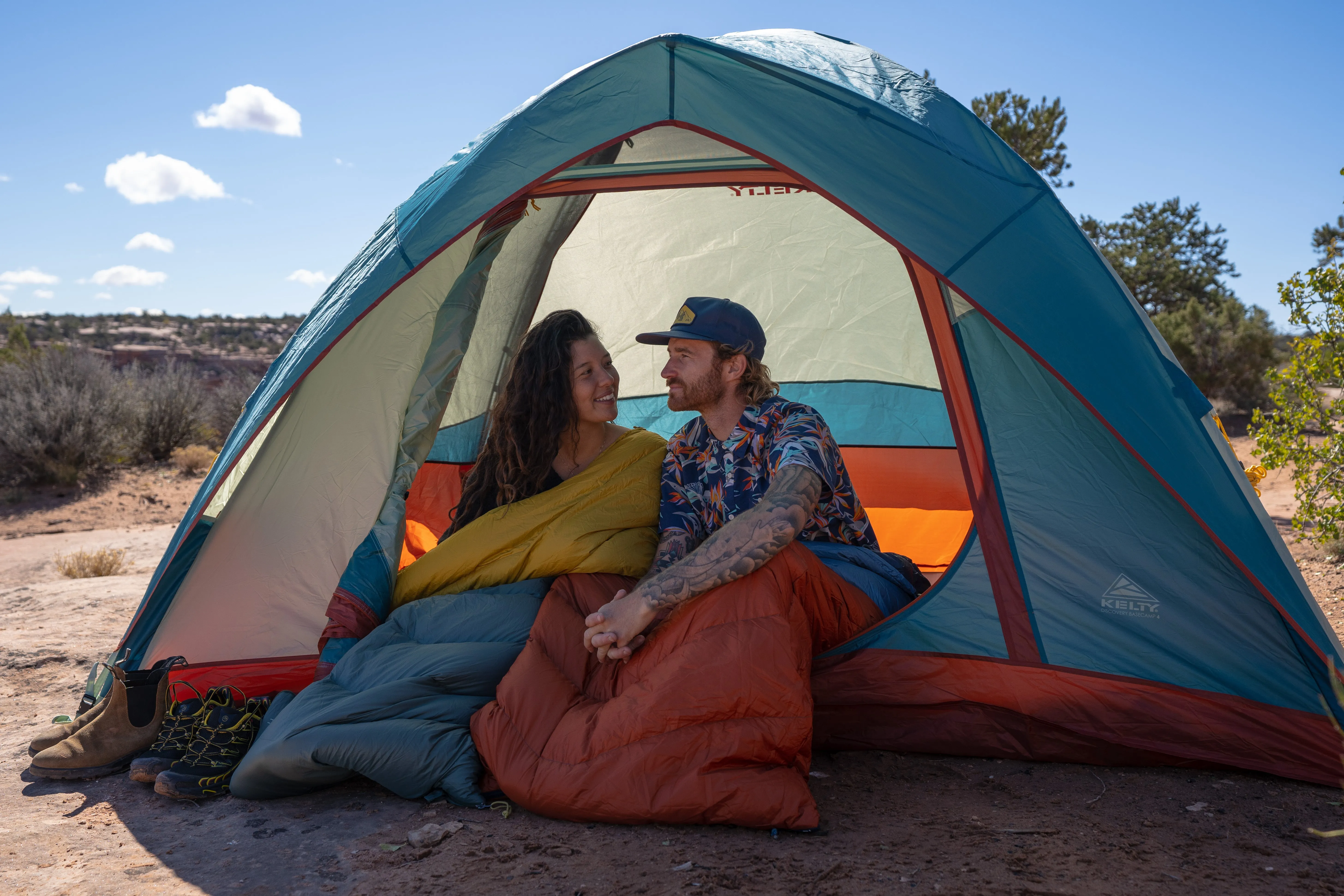 KELTY Camping Tent Discovery Basecamp 4