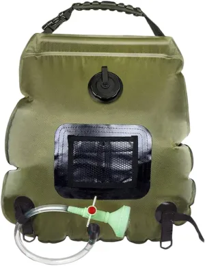 KESYOO Camping Shower Bag Must Have Hiking Solar Outdoor Camper Beach Container Soul Bladder for Camping Portable Green