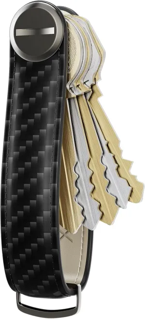 Key Organizer for Men Compact Key Holder Minimalist Key Case Metal Key Chain Key Holder for Keychain Secures 2-5 Keys