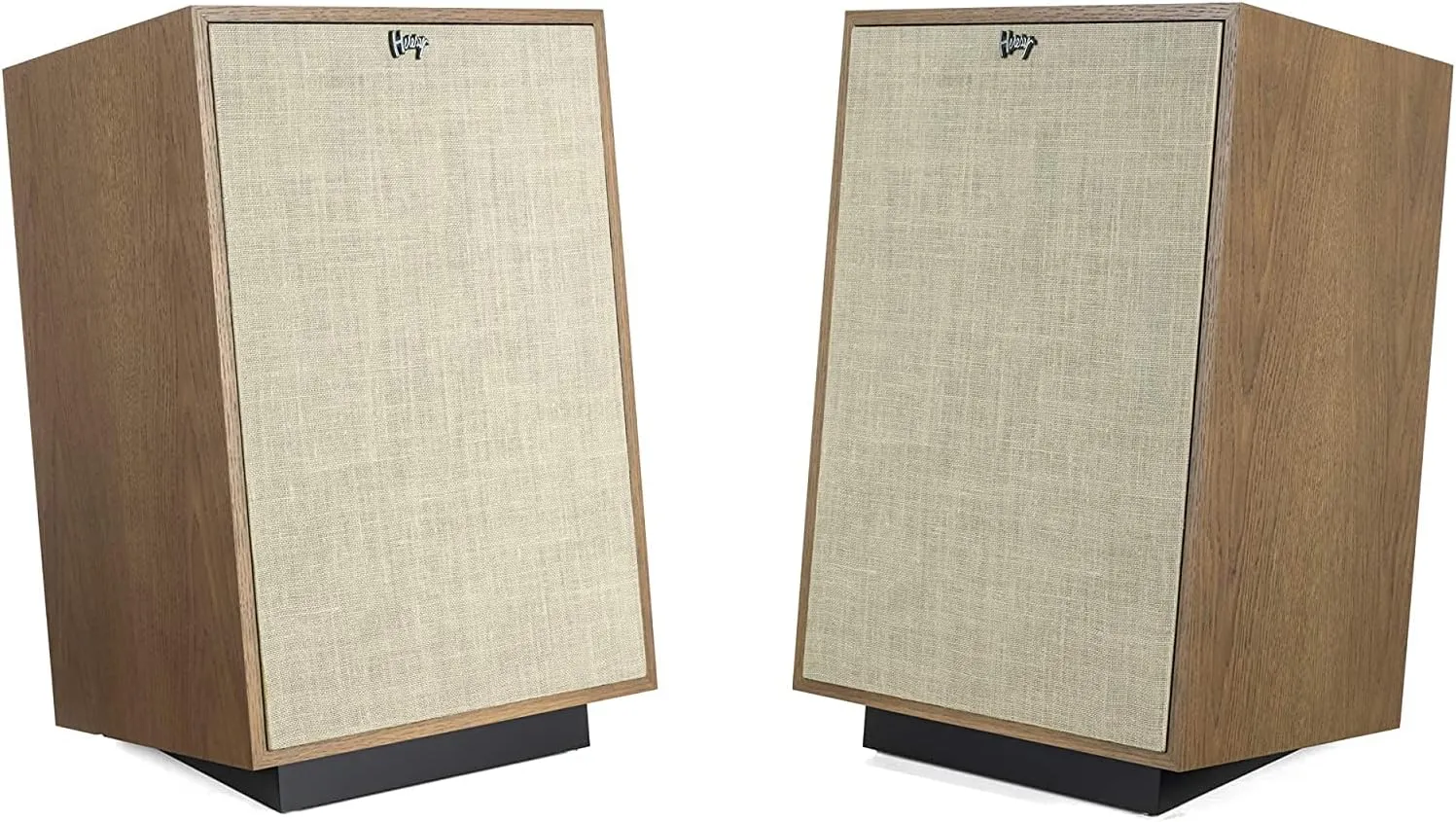 Klipsch Heritage Series Heresy IV Floorstanding Speaker Pair in Distressed Oak