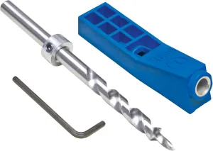Kreg MKJKIT Mini Jig Kit - Simple, Compact Kreg Pocket-Hole Jig - Create Strong Joints Without Glue - for Tight Spaces & Small Projects - Holiday Home Improvement Gifts for Him