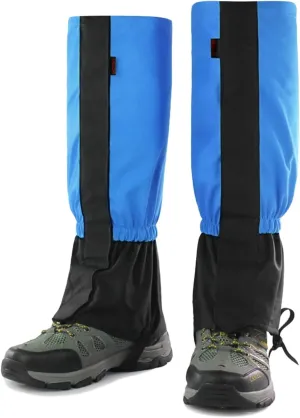 Leg Gaiters for Hiking Waterproof, Adjustable Leggings Hiking Snow Boot, Leggings for Camping, Mountain and Snowshoeing Prevent Snake Bites