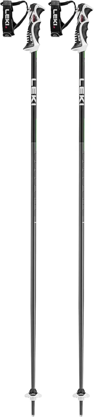 LEKI Bold Lite S Lightweight Aluminum Ski Poles for Alpine Skiing
