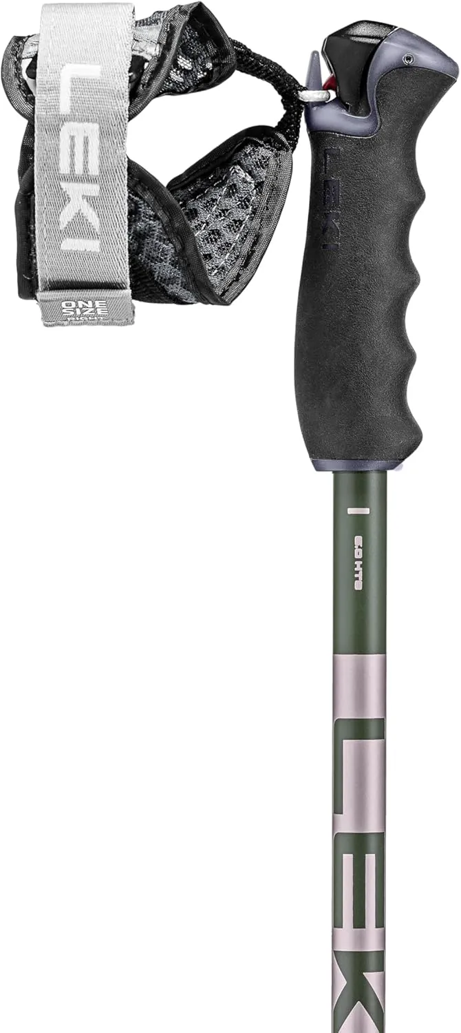 LEKI Detect S Lightweight Aluminum Ski Poles for Downhill Skiing