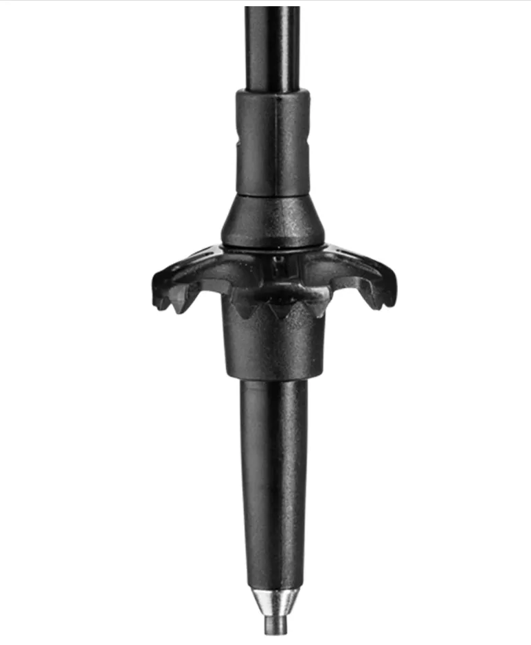 Leki Khumbu Hiking/Trekking Poles (Dark Anthracite/White/Bright Red)(Pair)