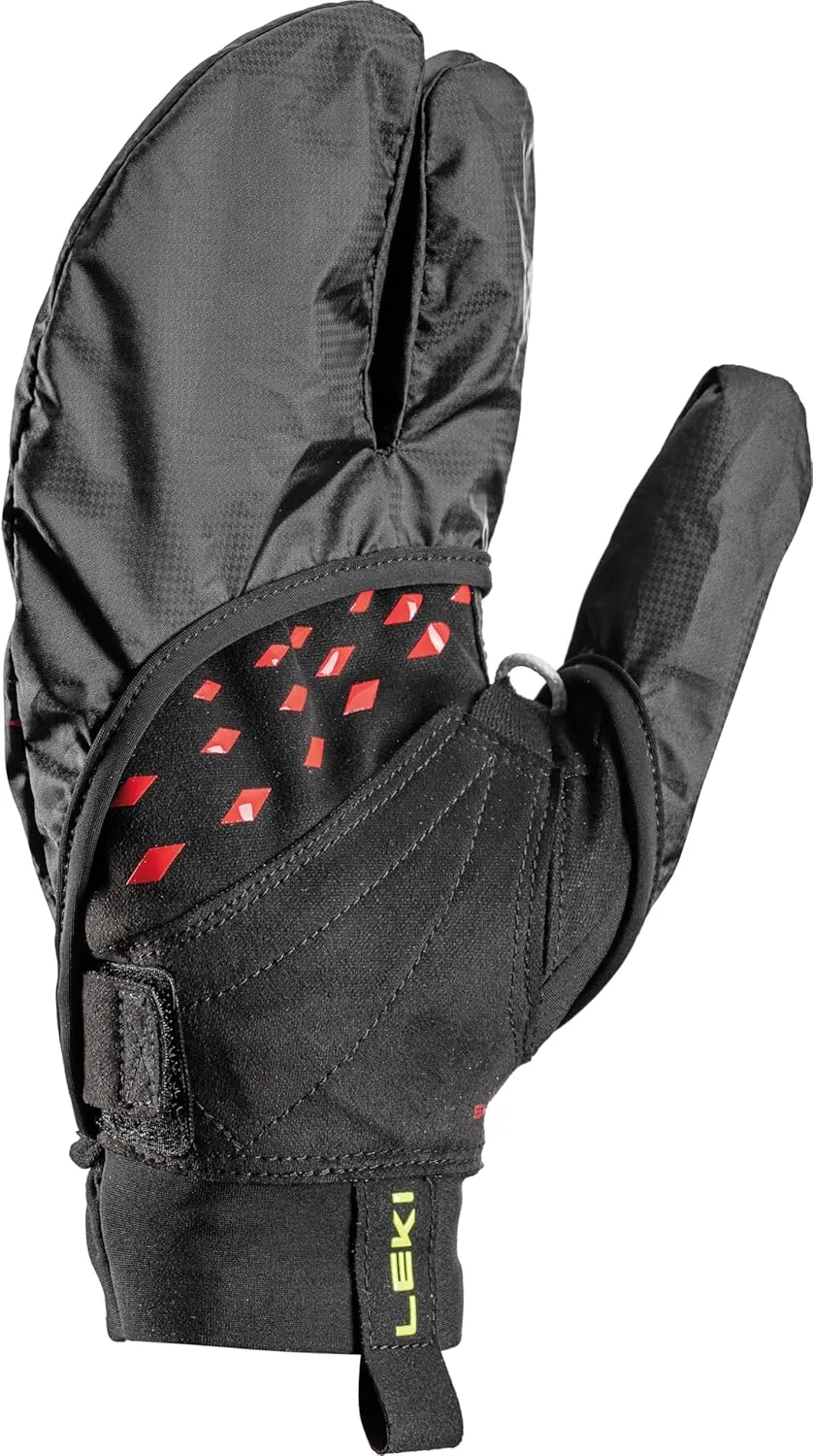 LEKI Ultra Trail Storm Shark Lightweight Water-Resistant Touchscreen Running Gloves
