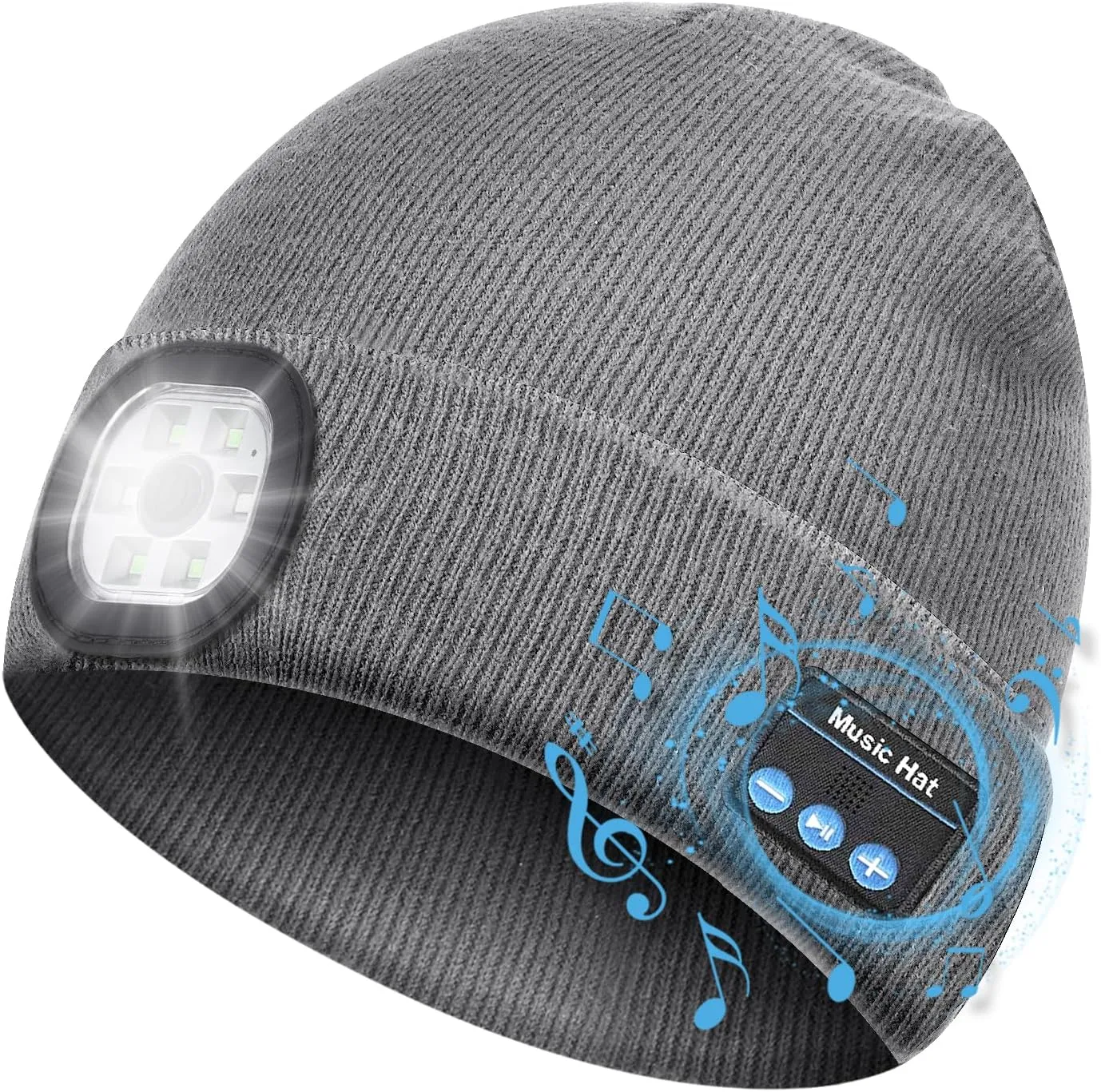 Lenski Gifts for Men, Bluetooth Beanie Hat Mens Gifts, Birthday Gifts for Men Him, Camping Hiking Accessories Cool Gadgets