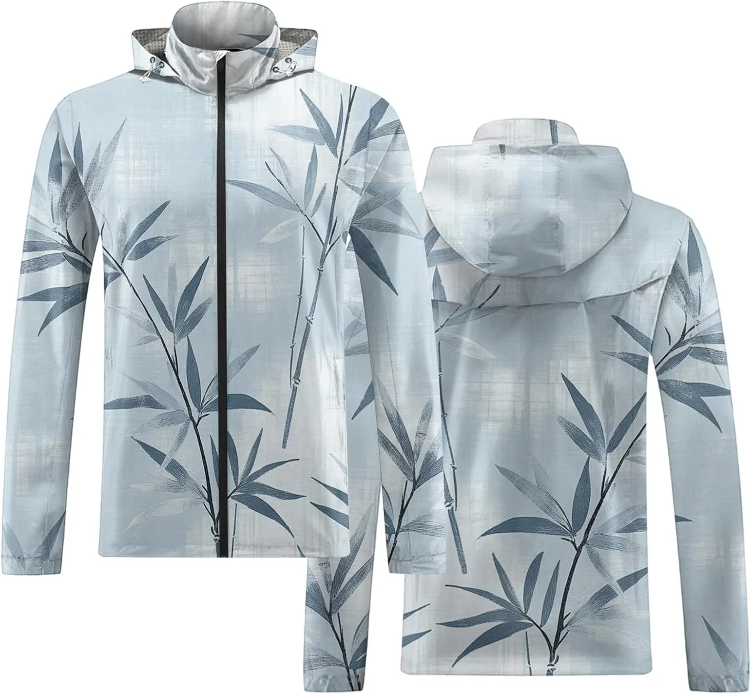 Light Weight Rain Jackets Men Big and Tall Light Outerwear Hiking Raincoats Lightweight Water Resistant Windbreaker