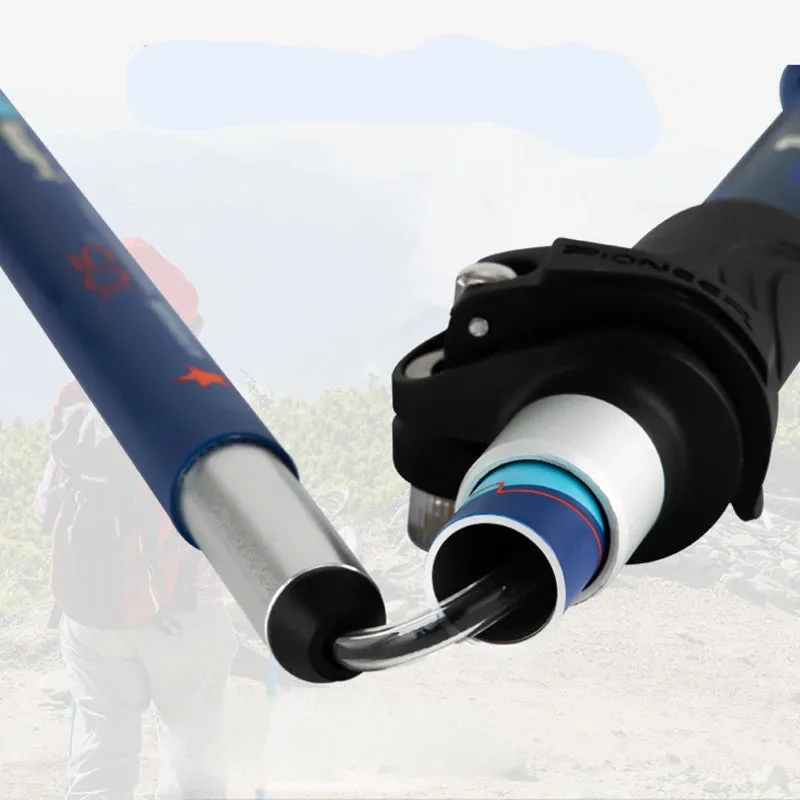 Lightweight Aluminum Hiking Poles with Anti-Shock System