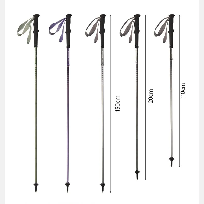 Lightwind Pro Aluminum 4-section Folding Hiking Pole