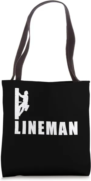 Lineman Tower Climber Tote Bag