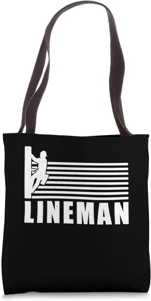 Lineman Tower Climber Tote Bag